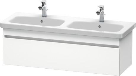 Dulap baza Duravit DuraStyle 123x44.8cm  sertar cu inchidere lenta  alb mat
