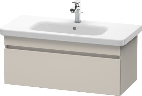 Dulap baza Duravit DuraStyle 93x44.8cm  sertar cu inchidere lenta  taupe mat