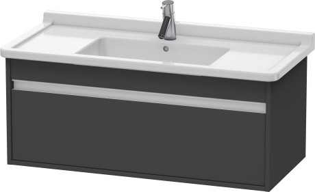 Dulap baza Duravit Ketho 100x46.5cm  sertar inchidere lenta  grafit mat