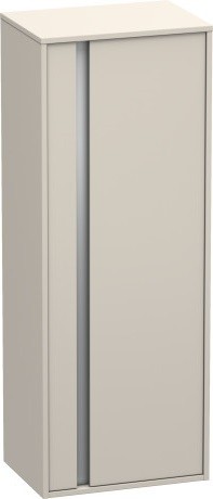 Dulap inalt suspendat Duravit Ketho 36x50x132cm  deschidere dreapta  taupe mat