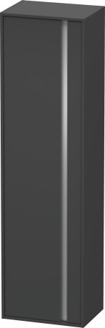Dulap inalt suspendat Duravit Ketho 36x50x180cm  deschidere stanga  grafit mat