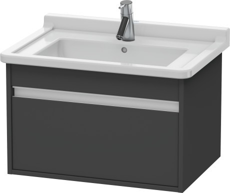 Dulap baza Duravit Ketho 65x46.5cm  sertar inchidere lenta  grafit mat