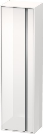 Dulap inalt suspendat Duravit Ketho 36x50x180cm  deschidere stanga  alb lucios