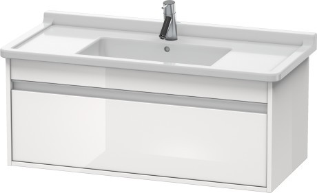 Dulap baza Duravit Ketho 100x46.5cm  sertar inchidere lenta  alb lucios