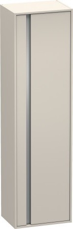 Dulap inalt suspendat Duravit Ketho 36x50x180cm  deschidere dreapta  taupe mat
