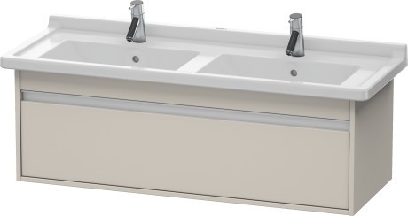 Dulap baza Duravit Ketho 120x46.5cm  sertar inchidere lenta  taupe mat