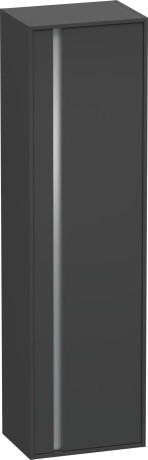 Dulap inalt suspendat Duravit Ketho 36x50x180cm  deschidere dreapta  grafit mat