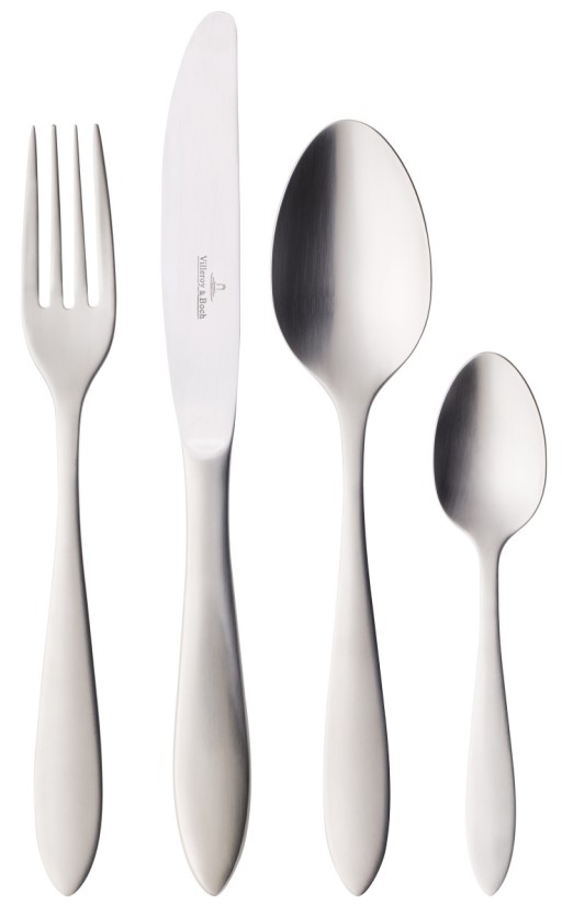 Set tacamuri Villeroy & Boch Arthur 24 piese  box  inox mat