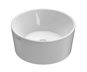 Lavoar Globo Forty3 35cm  fara orificiu baterie  montare pe blat