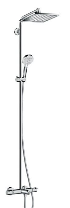 Coloana de dus Hansgrohe Crometta E240 1 jet cu baterie de cada termostatata  crom