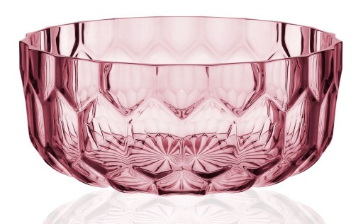 Bol Kartell Jellies Family design Patricia Urquiola  32cm  roz transparent
