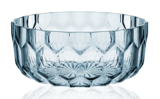 Bol Kartell Jellies Family design Patricia Urquiola  32cm  albastru transparent