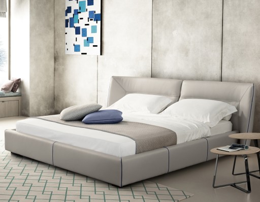 Pat Gamma Tulip Night pentru saltea 180x200cm  piele Zero Impact F300  HandMade in Italy