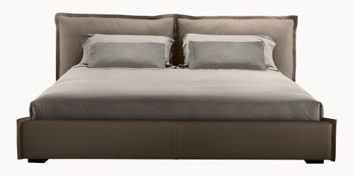 Pat Gamma Edge Night pentru saltea 200x200cm  piele Zero Impact F307  HandMade in Italy