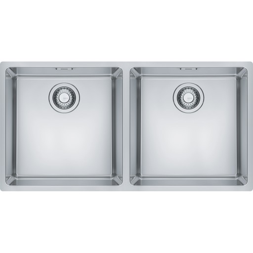 Chiuveta bucatarie Franke Maris MRX 120 40-40 cu 2 cuve  865x440mm  inox lucios