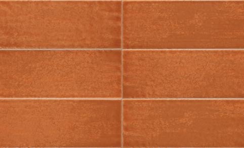 Faianta Iris Maiolica 10x30cm  7mm  Arancio