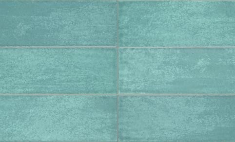 Faianta Iris Maiolica 10x30cm  7mm  Acquamarina