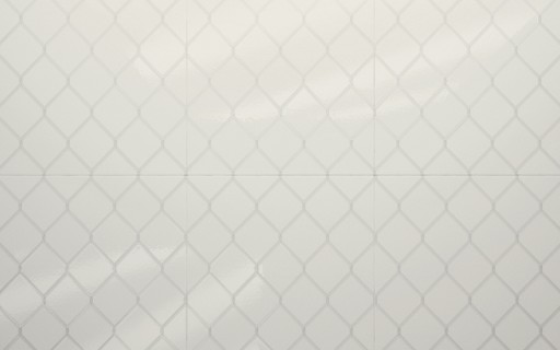 Faianta Diesel living Fence 20x20cm  7mm  White