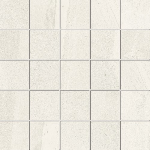 Mozaic Iris Pietra di Basalto 5.5x5.5  30x30cm  Bianco