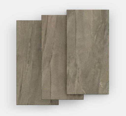 Gresie portelanata FMG Pietre Maxfine 100x100cm  6mm  Lavica Dark Naturale