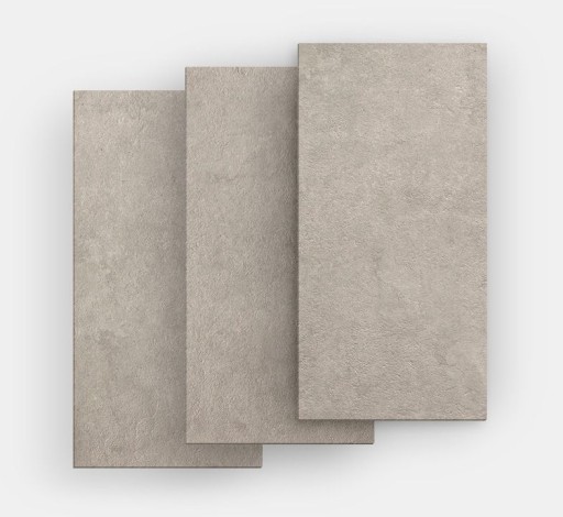 Gresie portelanata FMG Limestone Maxfine 300x100cm  6mm  Ash Strutturato