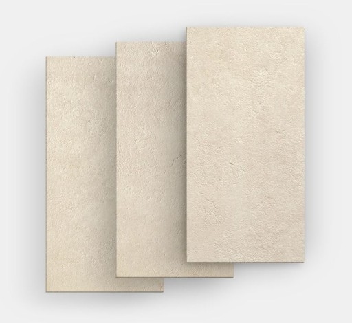 Gresie portelanata FMG Limestone Maxfine 300x100cm  6mm  Moon Strutturato