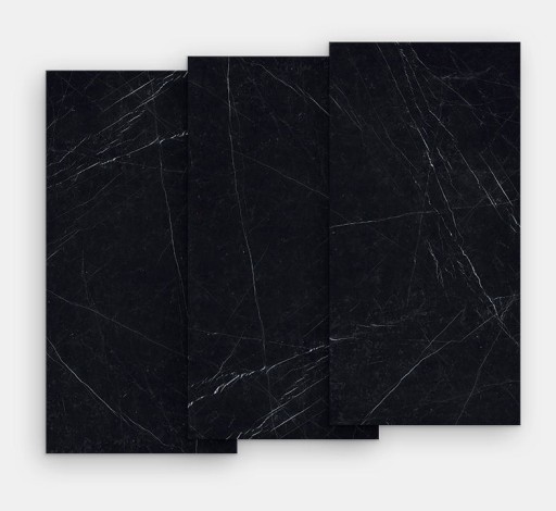 Gresie portelanata FMG Marmi Classici Maxfine 300x150cm  6mm  Black Marquinia Lucidato