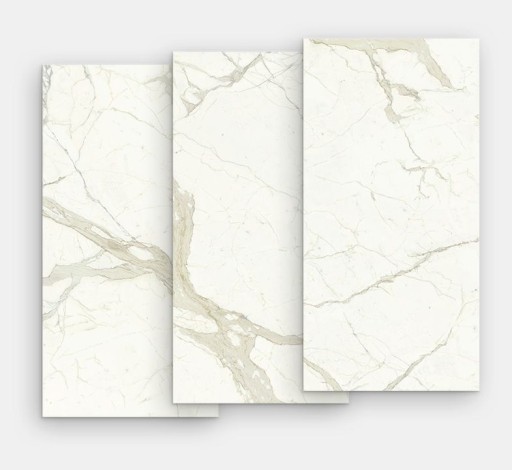 Gresie portelanata FMG Marmi Classici Maxfine 300x150cm  6mm  Calacatta Lucidato