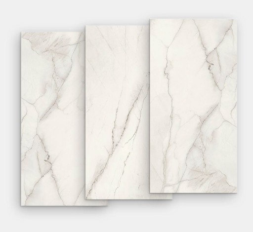 Gresie portelanata FMG Marmi Classici Maxfine 300x150cm  6mm  Statuario Light Lucidato
