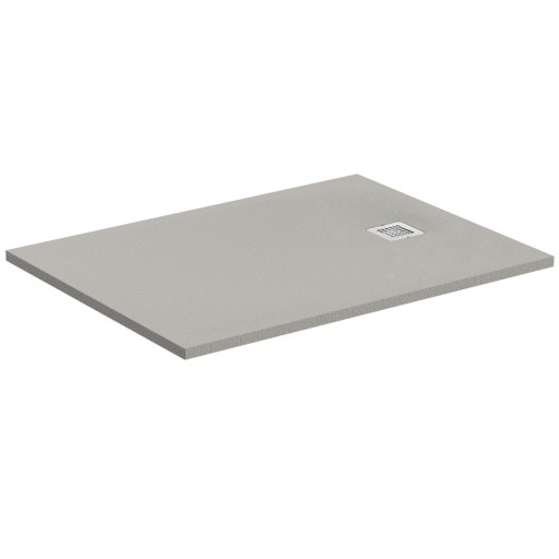 Cadita de dus dreptunghiulara Ideal Standard Ultra Flat S 120x90 cm Ideal Solid  Concrete Grey