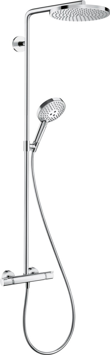 Coloana de dus Hansgrohe Raindance Select S 240 PowderRain 1jet cu baterie termostatata  crom