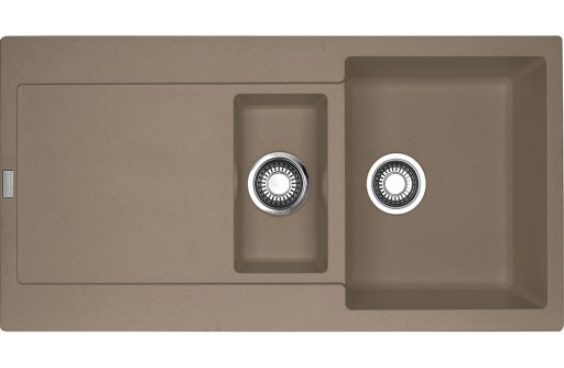 Chiuveta bucatarie Franke Maris MRG 651 reversibila  970x500mm  tehnologie Sanitized  fragranite  Oyster
