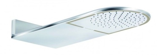 Palarie de dus Kludi A-QA Rain slim cu 1 jet  montare pe perete