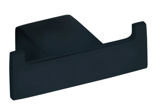 Cuier Bemeta Nero cu 2 carlige  8cm