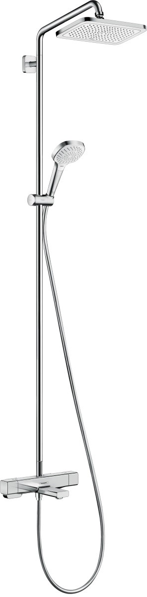 Coloana de dus Hansgrohe Croma E 280 cu baterie de cada termostatata  1 jet