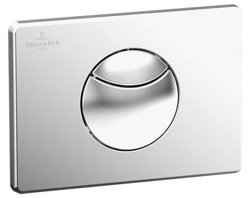 Clapeta cu dubla actionare Villeroy & Boch ViConnect 21x15cm  Crom Lucios