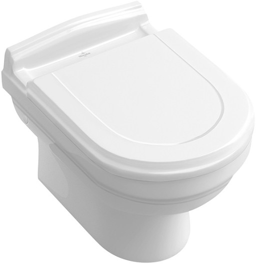 Vas WC suspendat Villeroy & Boch Hommage 60x37cm  CeramicPlus  Alb Alpin