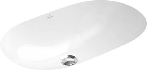 Lavoar Villeroy & Boch O.Novo 53x32cm  montare sub blat  fara orificiu baterie  Alb Alpin