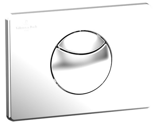 Clapeta cu dubla actionare Villeroy & Boch ViConnect 21x15cm  Alb
