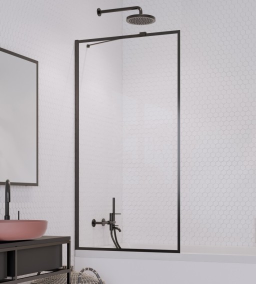 Paravan cada Radaway Idea Black Frame PNJ  un element fix  60cm