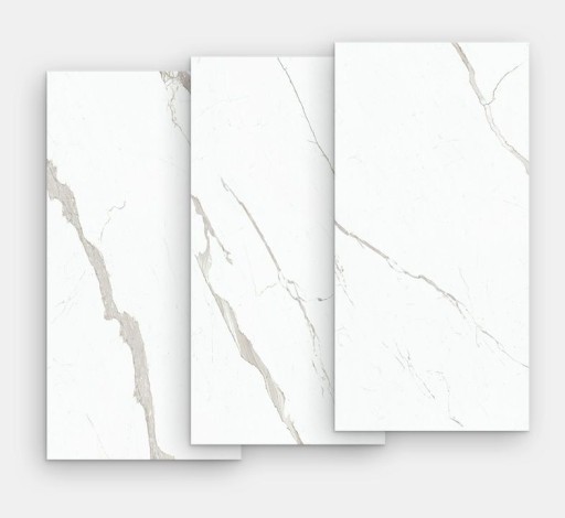 Gresie portelanata FMG Marmi Maxfine 150x150cm  6mm  Extra White Lucidato