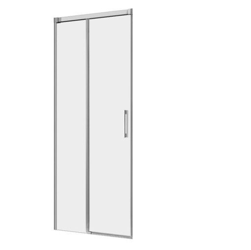 Usa de dus glisanta Radaway Idea KDD 110 L stanga  110cm  profil crom