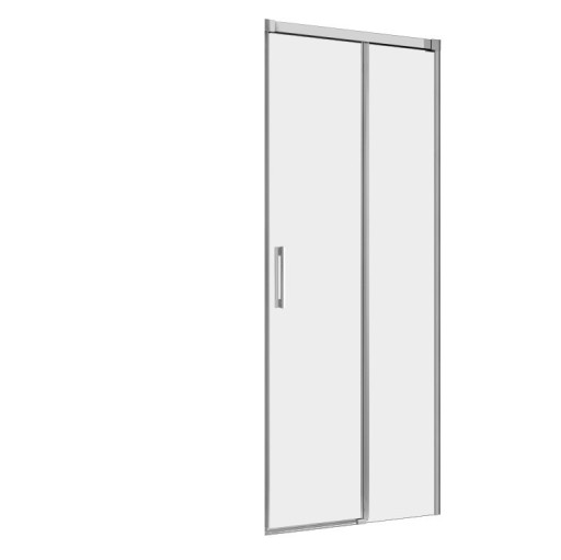 Usa de dus glisanta Radaway Idea KDD 80 R dreapta  80cm  profil crom