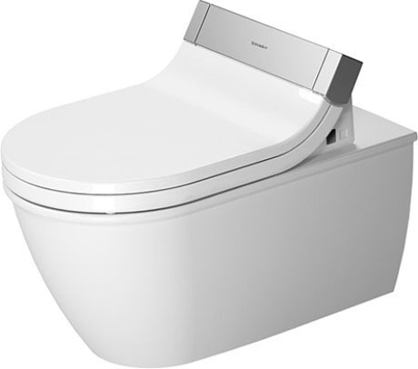 Vas WC suspendat Duravit Darling New WonderGliss  pentru capac cu functie de bideu SensoWash