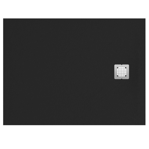 Cadita de dus joasa dreptunghiulara Ideal Standard Ultra Flat S 140x80 cm Ideal Solid  negru intens