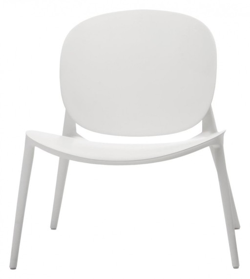 Scaun Kartell Be Bop design Ludovica & Roberto Palomba  alb
