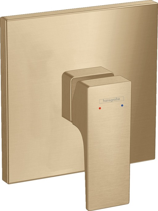 Baterie dus Hansgrohe Metropol montaj incastrat  necesita corp incastrat  bronz periat
