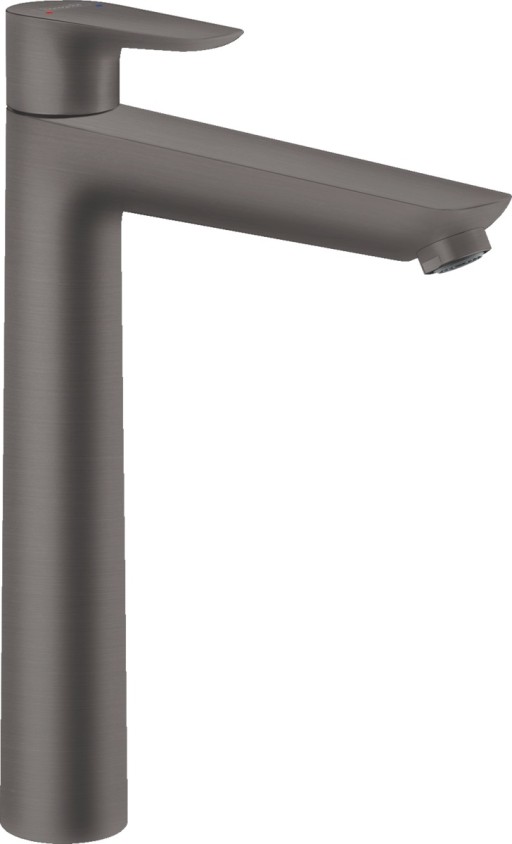 Baterie lavoar Hansgrohe Talis E 240  ventil pop-up  pentru lavoar tip bol  negru periat