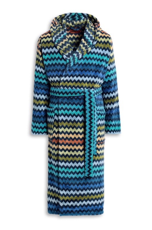 Halat de baie cu gluga Missoni Warner S  culoare 170
