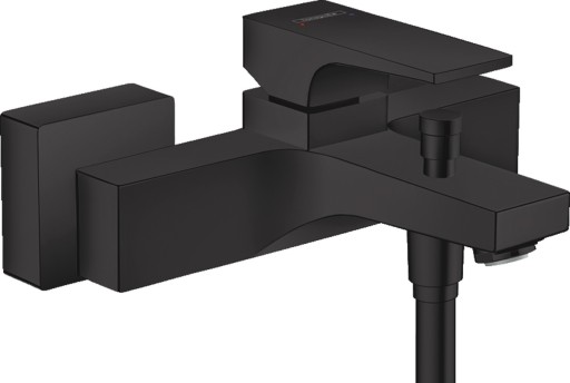 Baterie cada Hansgrohe Metropol  proiectie 18cm  negru mat